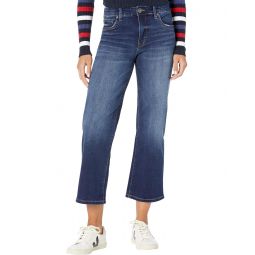 Womens KUT from the Kloth Charlotte High-Rise Fab AB Culottes in Resolved