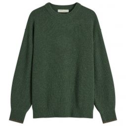 FrizmWORKS Patch Round Knit Jumper FZW2025FWKN013