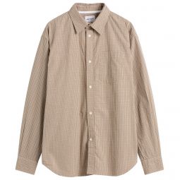 Norse Projects Ole Oversize Poplin Check Shirt N40-0851-9023