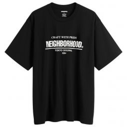 Neighborhood SS 1 Classic Logo T Shirt 252PCNH-ST01-BLK