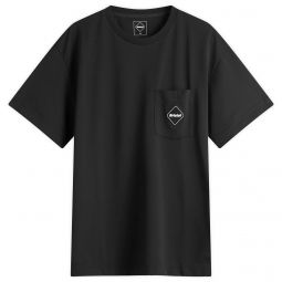 F C  Real Bristol Emblem Pocket T Shirt FCRB-250042-BLK