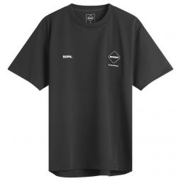 F C  Real Bristol Authentic Logo T Shirt FCRB-250022-BLK