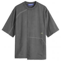 A COLD WALL  Oblique T Shirt ACWMTS208-GRY
