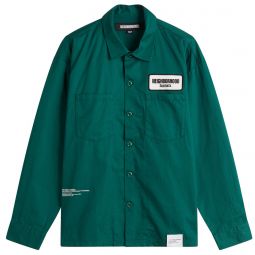 Neighborhood Classic Long Sleeve Work Shirt 2 251TSNH-SHM03-GRN