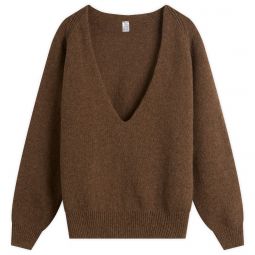 Baserange Soar V Neck Merino Wool Jumper PUSOV-MW-WI25