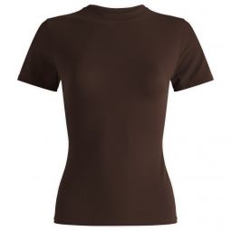 SKIMS Fits Everybody T Shirt AP-TSH-0649-COCOA