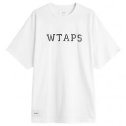 WTAPS Academy Logo T Shirt 251ATDT-CSM19-WHT