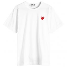Comme des Garcons Play Basic Logo T Shirt AX-T108-051-2