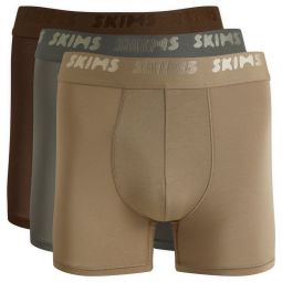 SKIMS Stretch Boxer Brief 3    3 Pack BO-BBR-5628M-DS