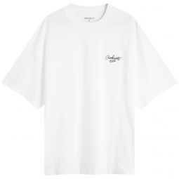Carhartt WIP Signature Script T Shirt I033828-00AXX