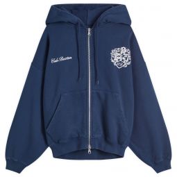 Cole Buxton Collegiate Crest Zipped Hoodie SS25CCZH290-420