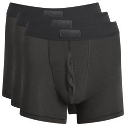 SKIMS Cotton 3 Pack Boxer Brief 3 Inch BO-BBR-5634M-ONX