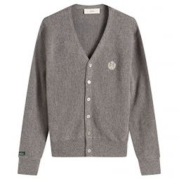DUNST Wool Logo Cardigan UDSW5C102G2