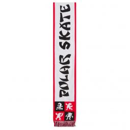 Polar Skate Co  Checkers Football Scarf PSC-F25-72-RED
