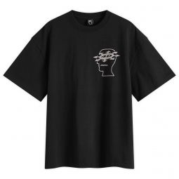 Brain Dead Neuro Free Association T Shirt BDP25T0O0044-WBK