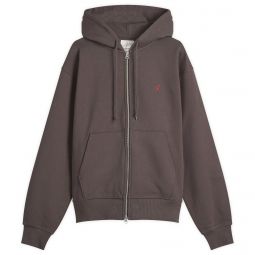 Gramicci One Point Zip Hooded Sweatshirt G310-FT-DBN