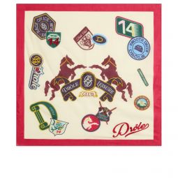 Drole De Monsieur Racing Printed Scarf I-BA018-CO242-OW
