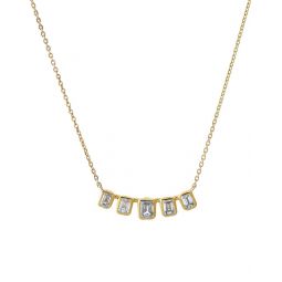 adina eden 14k lab-grown diamond necklace