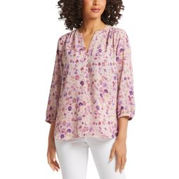 pintuck blouse