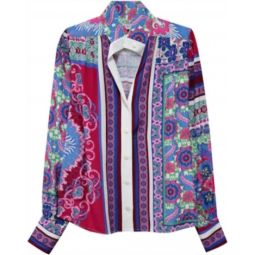 chloe blouse in floral print