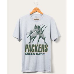 packers marvel wolverine slash tee