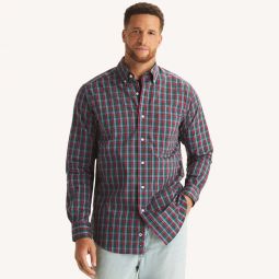 mens big & tall classic fit plaid shirt