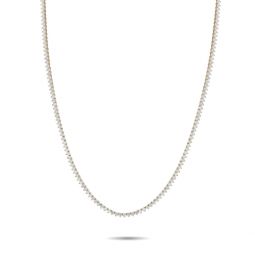 14k yellow gold 7.25ct lab-grown diamond tennis necklace mf18-072225