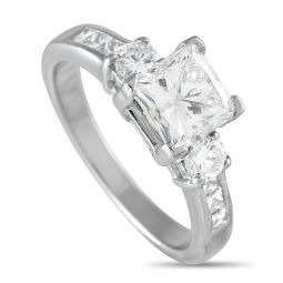 platinum 2.41ct diamond ring mf14-072325