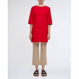 high waisted crop trouser in khaki