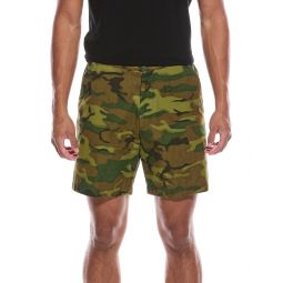 pierce camo print short