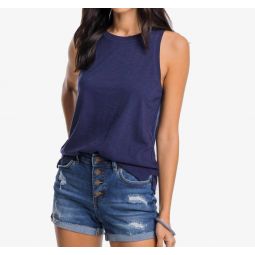 avah sun farer tank top in nautical navy