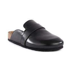 hudson leather mule