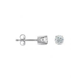 fine jewelry 14k 0.50 ct. tw. diamond studs