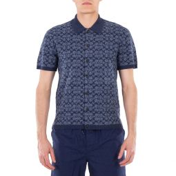 signature polo shirt in blue