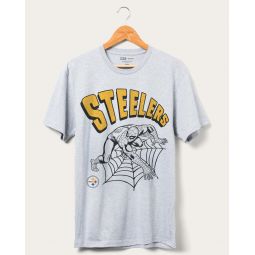 steelers spider-man web slinger tee