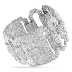 platinum 18.50ct diamond bracelet mf09-081925