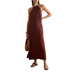 antonia dress in coffee