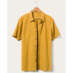 mens hughes short sleeve woven shirt