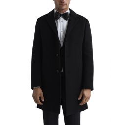 gable wool-blend epsom overcoat