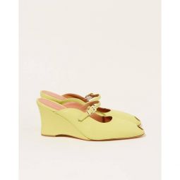 womens beamond mule in citron