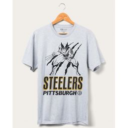 steelers marvel wolverine slash tee