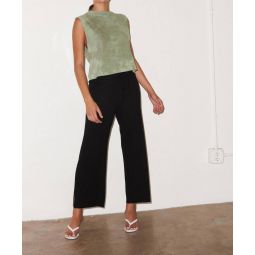 core ribbed kismet pant in black