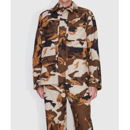 avenir crispy ripstop shirt in camo