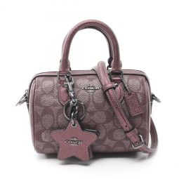 signature mini rowan handbag pvc leather