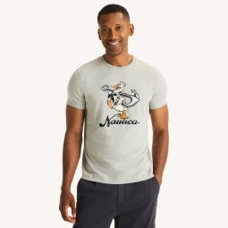 mens welcome sailors graphic t-shirt