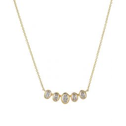 adina eden 14k lab-grown diamond necklace