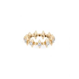14k 0.77 ct. tw. diamond statement ring