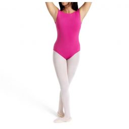 womens meryl boatneck leotard in mulberry