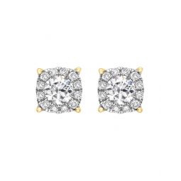 14k 1.22 ct. tw. lab-grown diamond earrings