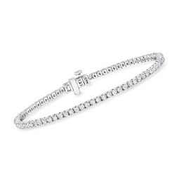lab-grown diamond tennis bracelet in sterling silver